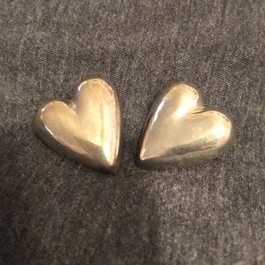 Sterling Silver Heart ❤️Earrings